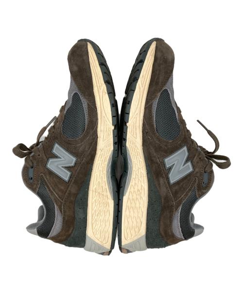 NEW BALANCE（ニューバランス）NEW BALANCE (ニューバランス) ローカットスニーカー グレー×ブラウン サイズ:28.5の古着・服飾アイテム