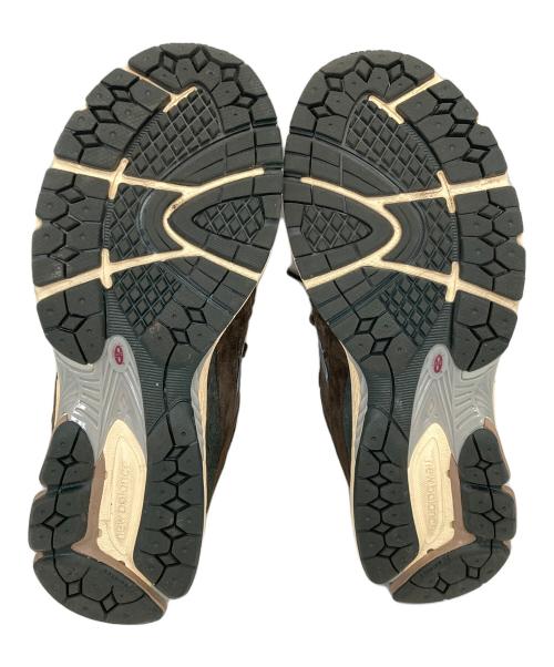 NEW BALANCE（ニューバランス）NEW BALANCE (ニューバランス) ローカットスニーカー グレー×ブラウン サイズ:28.5の古着・服飾アイテム