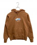 SUPREMEシュプリーム）の古着「Cop Car Hooded Sweatshirt」｜ブラウン