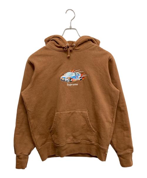 SUPREME（シュプリーム）Supreme (シュプリーム) Cop Car Hooded Sweatshirt ブラウン サイズ:Sの古着・服飾アイテム