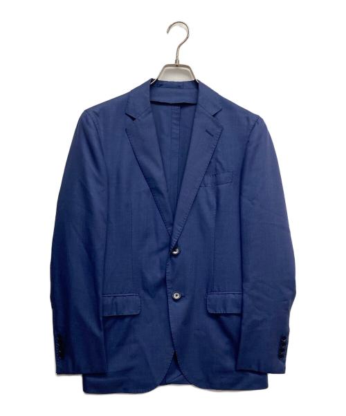 TOMORROW LAND PILGRIM（トゥモローランド ピルグリム）TOMORROW LAND PILGRIM (トゥモローランド ピルグリム) Ermenegildo Zegna (エルメネジルド・ゼニア) ウールシルクテーラードジャケット ネイビー サイズ:44の古着・服飾アイテム