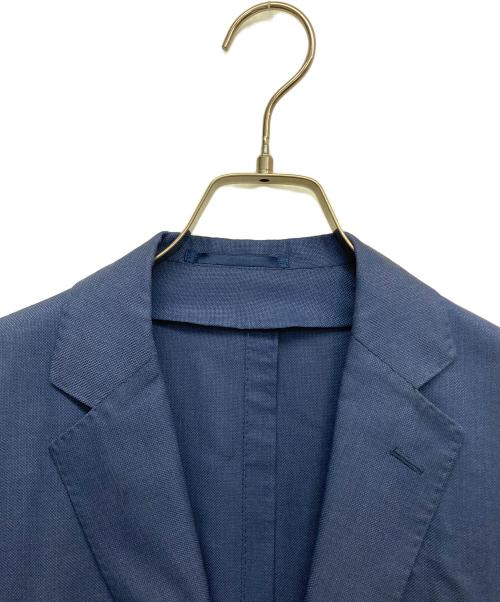 TOMORROW LAND PILGRIM（トゥモローランド ピルグリム）TOMORROW LAND PILGRIM (トゥモローランド ピルグリム) Ermenegildo Zegna (エルメネジルド・ゼニア) ウールシルクテーラードジャケット ネイビー サイズ:44の古着・服飾アイテム