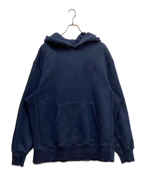 COACH（コーチ）COACH (コーチ) エンブレムロゴパーカー ネイビー サイズ:Lの古着・服飾アイテム