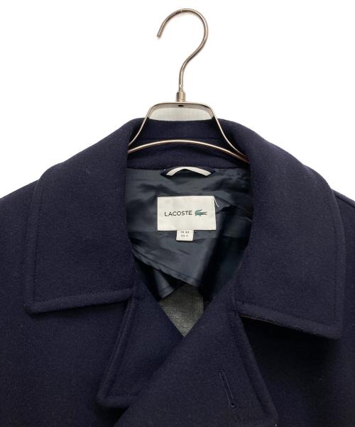 LACOSTE（ラコステ）LACOSTE (ラコステ) ダブルウールコート ネイビー サイズ:Sの古着・服飾アイテム