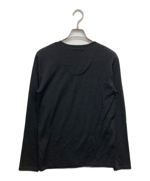 BURBERRY BLACK LABEL（バーバリーブラックレーベル）BURBERRY BLACK LABEL (バーバリーブラックレーベル) Vネックニット ブラック サイズ:2の古着・服飾アイテム