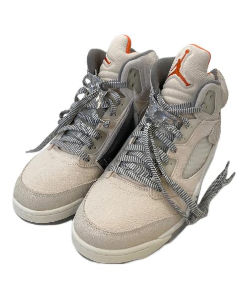NIKE（ナイキ）NIKE (ナイキ) Air Jordan 5 Retro アイボリー サイズ:27の古着・服飾アイテム
