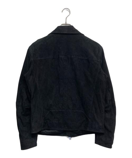 ARMANI EXCHANGE（アルマーニ エクスチェンジ）ARMANI EXCHANGE (アルマーニ エクスチェンジ) ライダースジャケット ブラック サイズ:XSの古着・服飾アイテム