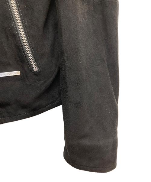 ARMANI EXCHANGE（アルマーニ エクスチェンジ）ARMANI EXCHANGE (アルマーニ エクスチェンジ) ライダースジャケット ブラック サイズ:XSの古着・服飾アイテム