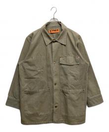 VYNER ARTICLES（ヴァイナー アーティクルズ）の古着「カバーオールジャケット」｜グリーン