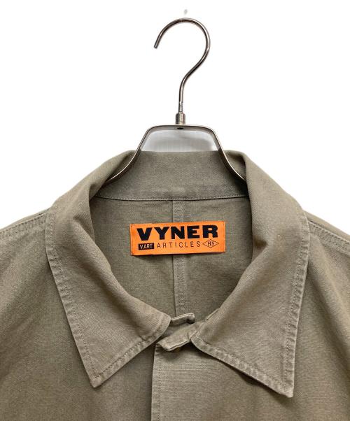VYNER ARTICLES（ヴァイナー アーティクルズ）VYNER ARTICLES (ヴァイナー アーティクルズ) カバーオールジャケット グリーン サイズ:Mの古着・服飾アイテム