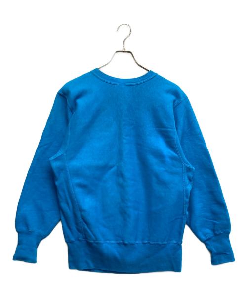 Champion REVERSE WEAVE（チャンピオン リバース ウィーブ）Champion REVERSE WEAVE (チャンピオン リバース ウィーブ) スウェット ブルー サイズ:Lの古着・服飾アイテム