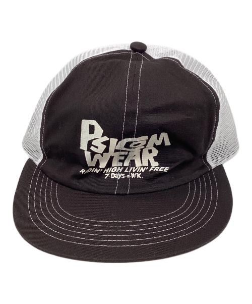 psicom（サイコム）PSICOM (サイコム) プリントキャップ レッド×ブルーの古着・服飾アイテム
