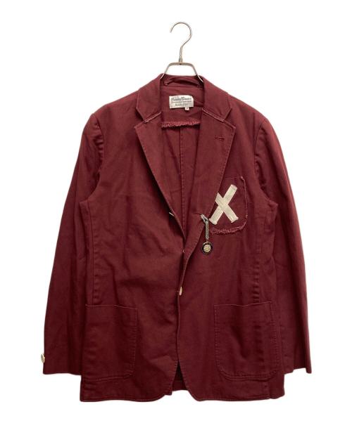 ROWING BLAZERS（ローイングブレザーズ）ROWING BLAZERS (ローイングブレザーズ) BEAMS PLUS (ビームスプラス) テーラードジャケット レッド サイズ:40の古着・服飾アイテム