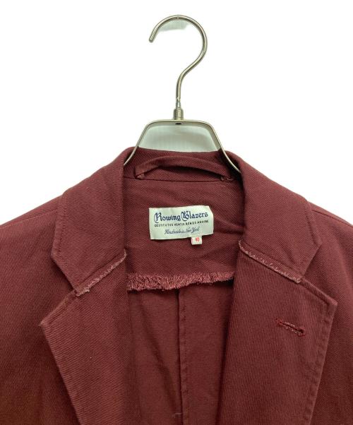ROWING BLAZERS（ローイングブレザーズ）ROWING BLAZERS (ローイングブレザーズ) BEAMS PLUS (ビームスプラス) テーラードジャケット レッド サイズ:40の古着・服飾アイテム