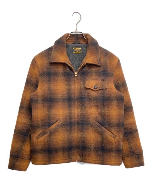COOTIE PRODUCTIONS（クーティープロダクツ）COOTIE PRODUCTIONS (クーティープロダクツ) Wool Check Field Jacket ブラウン サイズ:Lの古着・服飾アイテム