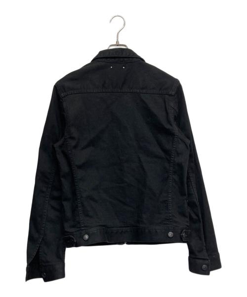MINEDENIM（マインデニム）MINEDENIM (マインデニム) BD STR ZP-GJKT OWS ブラック サイズ:2の古着・服飾アイテム