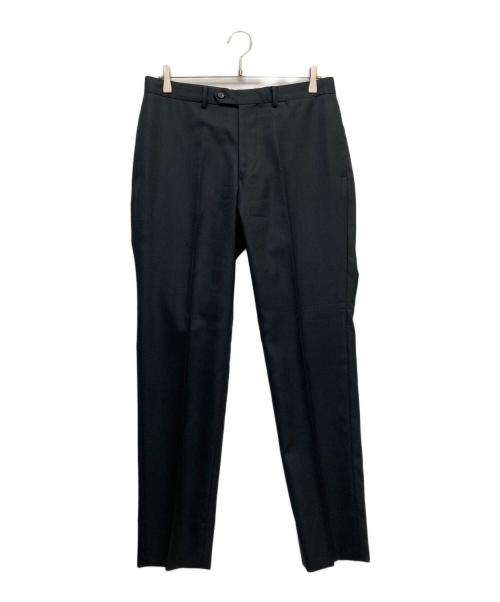 EDIFICE（エディフィス）EDIFICE (エディフィス) D.OLIVER 3ボタン ピンヘッド (DORMEUIL) ブラック×ネイビー サイズ:48の古着・服飾アイテム