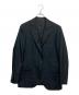 EDIFICE (エディフィス) D.OLIVER 3ボタン ピンヘッド (DORMEUIL) ブラック×ネイビー サイズ:48：16000円