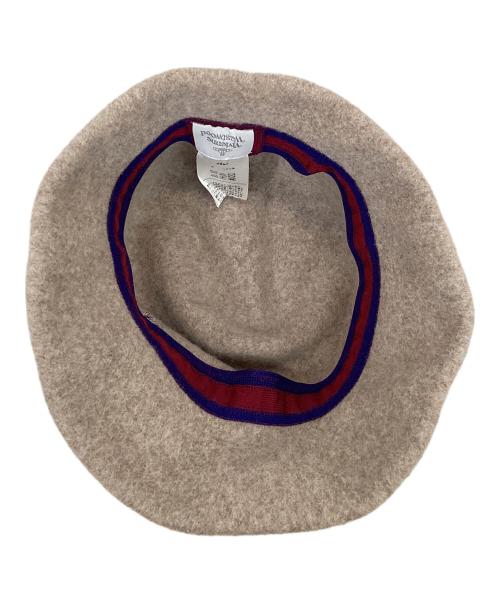 Vivienne Westwood（ヴィヴィアンウエストウッド）Vivienne Westwood (ヴィヴィアンウエストウッド) ラインORB刺繍バスククロッシェ ベージュ サイズ:M~Sの古着・服飾アイテム