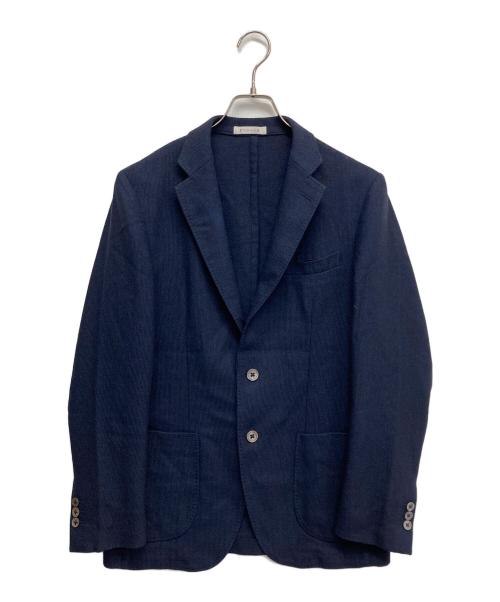 ETONNE（エトネ）ETONNE (エトネ) テーラードジャケット ネイビー サイズ:48の古着・服飾アイテム