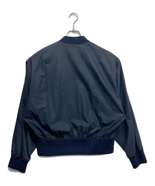 JIL SANDER（ジルサンダー）JIL SANDER (ジルサンダー) ダブルジップ ボンバージャケット ネイビー サイズ:44の古着・服飾アイテム