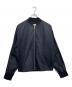 JIL SANDER（ジルサンダー）の古着「ダブルジップ ボンバージャケット」｜ネイビー
