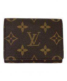 LOUIS VUITTON（ルイ ヴィトン）の古着「カードケース」｜ブラウン