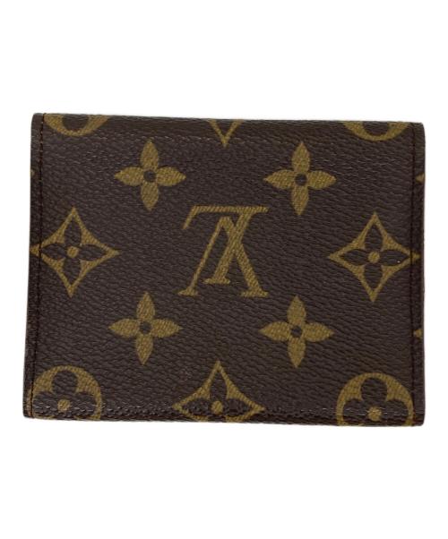 LOUIS VUITTON（ルイ ヴィトン）LOUIS VUITTON (ルイ ヴィトン) カードケース ブラウンの古着・服飾アイテム
