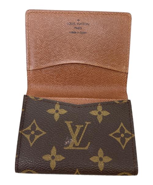 LOUIS VUITTON（ルイ ヴィトン）LOUIS VUITTON (ルイ ヴィトン) カードケース ブラウンの古着・服飾アイテム
