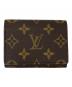 LOUIS VUITTON（ルイ ヴィトン）の古着「カードケース」｜ブラウン