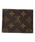 LOUIS VUITTON (ルイ ヴィトン) カードケース ブラウン：12000円