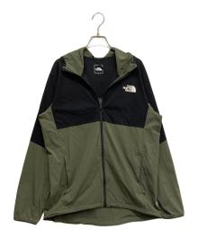 THE NORTH FACE（ザ ノース フェイス）の古着「Anytime Wind Hoodie」｜ブラック×オリーブ