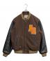 AVIREX（アヴィレックス）の古着「SKOOKUM VARSITY JACKET」｜ブラウン
