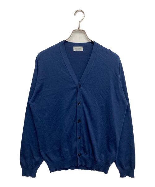 JOHN SMEDLEY（ジョンスメドレー）JOHN SMEDLEY (ジョンスメドレー) シーアイランドコットンカーディガン ネイビー サイズ:Lの古着・服飾アイテム