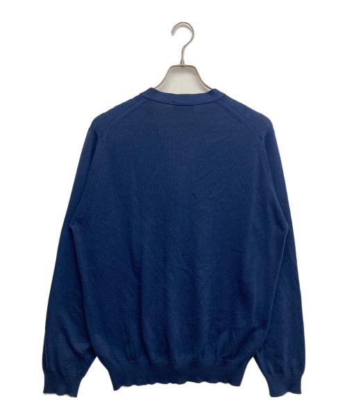 JOHN SMEDLEY（ジョンスメドレー）JOHN SMEDLEY (ジョンスメドレー) シーアイランドコットンカーディガン ネイビー サイズ:Lの古着・服飾アイテム