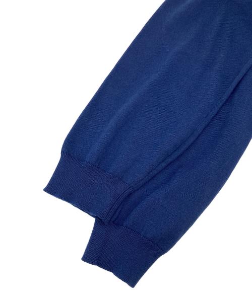 JOHN SMEDLEY（ジョンスメドレー）JOHN SMEDLEY (ジョンスメドレー) シーアイランドコットンカーディガン ネイビー サイズ:Lの古着・服飾アイテム