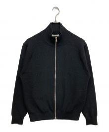 UNITED ARROWS（ユナイテッドアローズ）の古着「ドライバーズニット」｜ブラック
