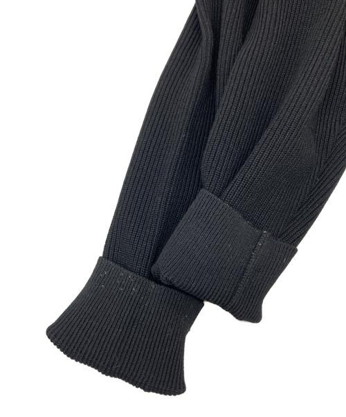 UNITED ARROWS（ユナイテッドアローズ）UNITED ARROWS (ユナイテッドアローズ) ドライバーズニット ブラック サイズ:Sの古着・服飾アイテム