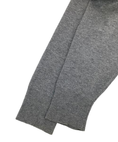 SHIPS（シップス）SHIPS (シップス) カシミヤ混ドライバーズニット グレー サイズ:Sの古着・服飾アイテム