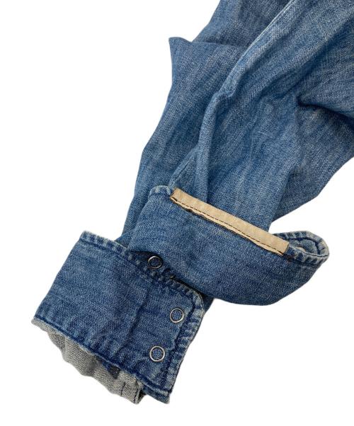 DIESEL（ディーゼル）DIESEL (ディーゼル) デニムウエスタンシャツ インディゴ サイズ:Sの古着・服飾アイテム