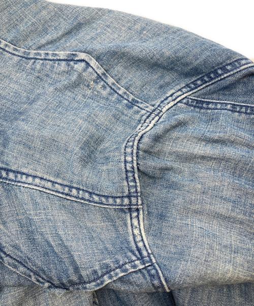 DIESEL（ディーゼル）DIESEL (ディーゼル) デニムウエスタンシャツ インディゴ サイズ:Sの古着・服飾アイテム