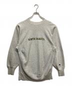 Champion REVERSE WEAVEチャンピオン リバース ウィーブ）の古着「刺繍スウェット」｜グレー