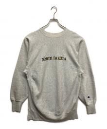 Champion REVERSE WEAVE（チャンピオン リバース ウィーブ）の古着「刺繍スウェット」｜グレー