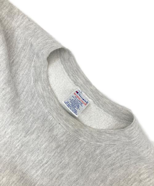Champion REVERSE WEAVE（チャンピオン リバース ウィーブ）Champion REVERSE WEAVE (チャンピオン リバース ウィーブ) 刺繍スウェット グレー サイズ:XXLの古着・服飾アイテム
