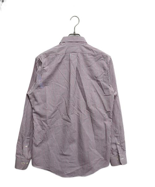 BROOKS BROTHERS（ブルックスブラザーズ）BROOKS BROTHERS (ブルックスブラザーズ) ボタンダウンシャツ ホワイト×レッド サイズ:15-4/5の古着・服飾アイテム