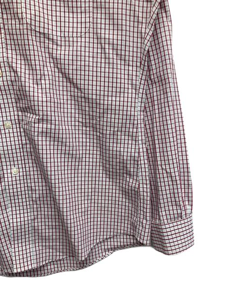 BROOKS BROTHERS（ブルックスブラザーズ）BROOKS BROTHERS (ブルックスブラザーズ) ボタンダウンシャツ ホワイト×レッド サイズ:15-4/5の古着・服飾アイテム