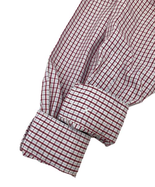 BROOKS BROTHERS（ブルックスブラザーズ）BROOKS BROTHERS (ブルックスブラザーズ) ボタンダウンシャツ ホワイト×レッド サイズ:15-4/5の古着・服飾アイテム