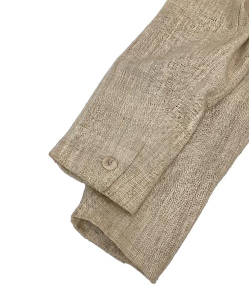 ISSEY MIYAKE MEN（イッセイミヤケメン）ISSEY MIYAKE MEN (イッセイミヤケメン) シルクツイードテーラードジャケット ベージュ サイズ:Mの古着・服飾アイテム