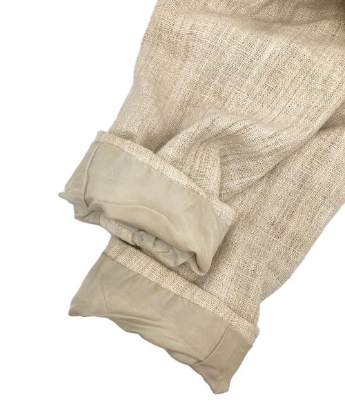 ISSEY MIYAKE MEN（イッセイミヤケメン）ISSEY MIYAKE MEN (イッセイミヤケメン) シルクツイードテーラードジャケット ベージュ サイズ:Mの古着・服飾アイテム