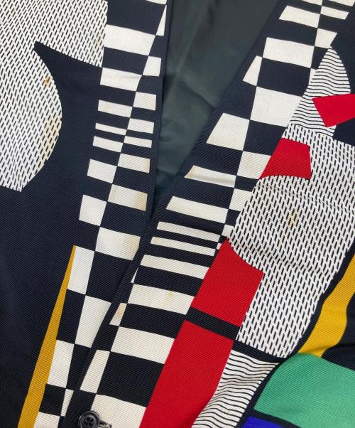 GIANNI VERSACE（ジャンニ・ヴェルサーチ）GIANNI VERSACE (ジャンニ・ヴェルサーチ) 総柄ベスト ブラック サイズ:48の古着・服飾アイテム